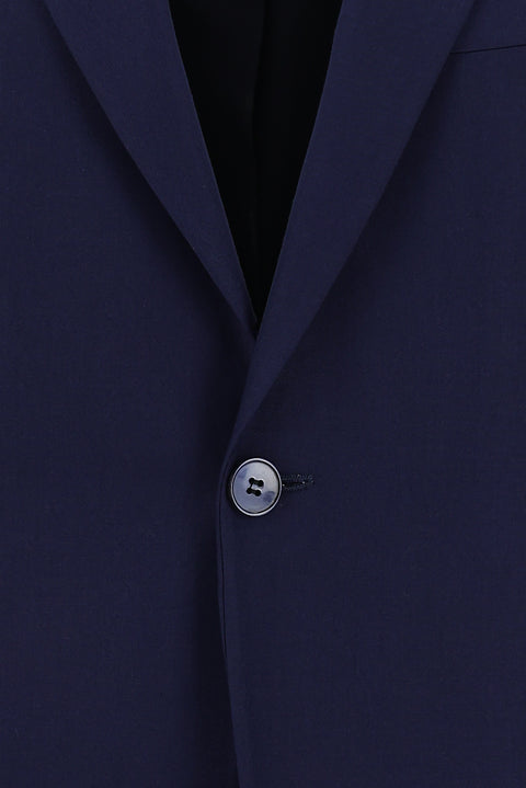 Light Navy Blue 4-Drop Relaxed Fit Suit
