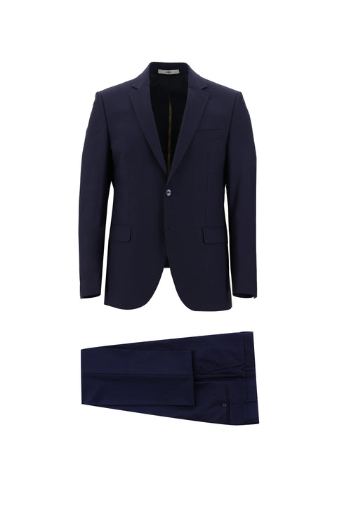 Medium Navy 6 Drop Regular Fit Standard Cut Suit