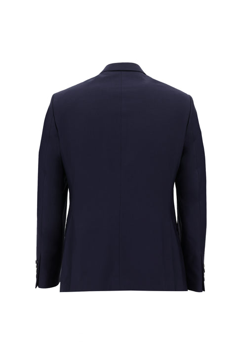 Orta Lacivert 7 Drop Slim Fit Dar Kesim Takım Elbise