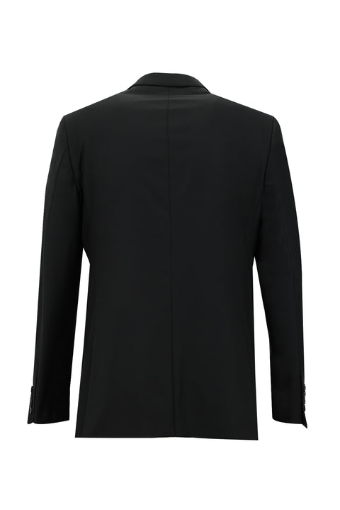 Black 8 Drop Long Slim Fit Suit