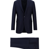 Medium Navy 8 Drop Long Slim Fit Suit
