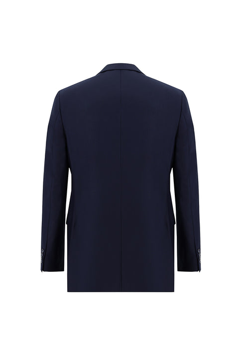 Medium Navy 8 Drop Long Slim Fit Suit