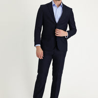 Dark Navy 4-Drop Relaxed Fit Suit