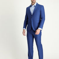 Blue 8 Drop Muscle Fit Long Athletic Cut Suit