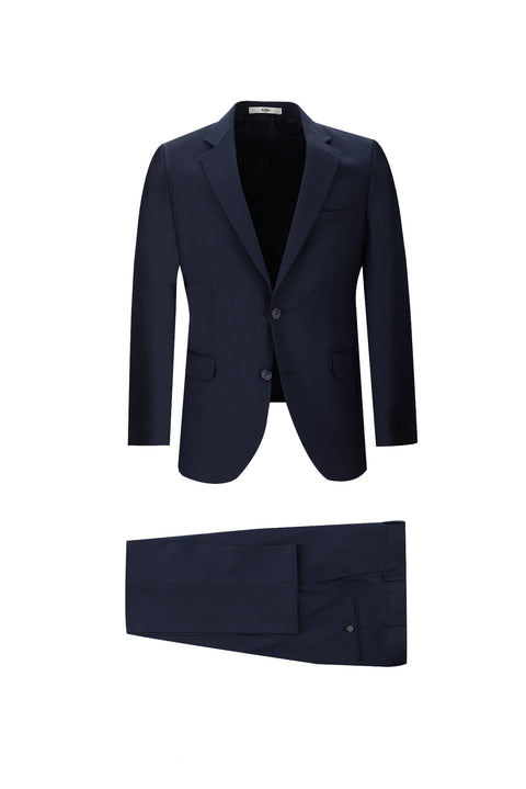 Medium Navy 7 Drop Slim Fit Suit
