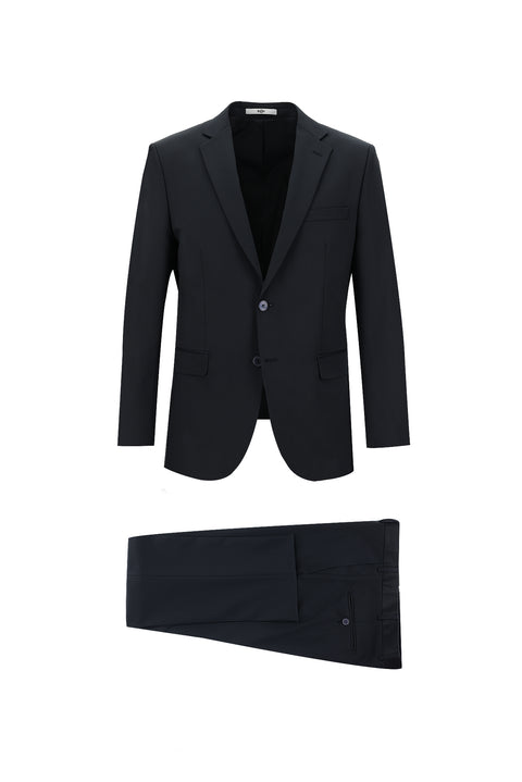 Dark Navy 6 Drop Regular Fit Standard Cut Suit
