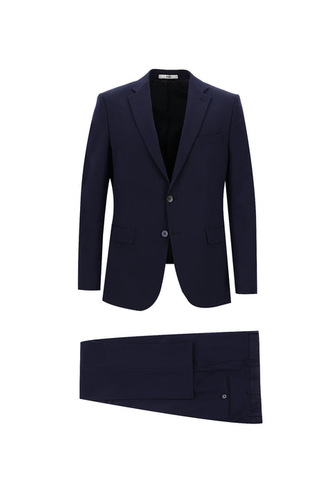 Dark Navy 6 Drop Regular Fit Standard Cut Suit