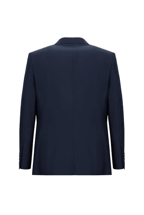 Dark Navy 4-Drop Relaxed Fit Suit
