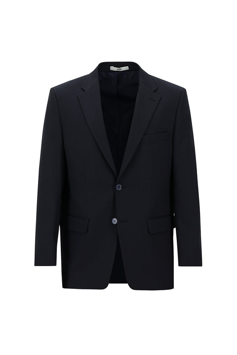 Dark Navy 4-Drop Relaxed Fit Suit