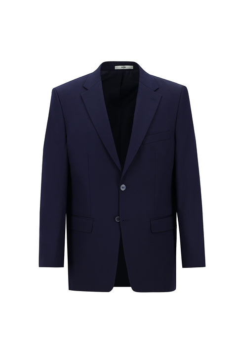 Medium Navy 4-Drop Relaxed Fit Suit