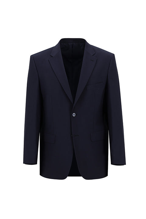 Dark Navy 4-Drop Relaxed Fit Suit
