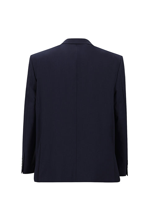 Dark Navy 4-Drop Relaxed Fit Suit