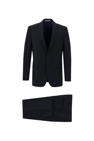  Koyu Lacivert 6 Drop Regular Fit Standart Kesim Takım Elbise