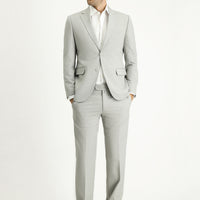 Medium Grey 7 Drop Slim Fit Suit