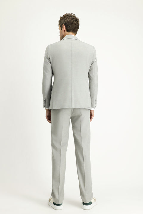 Medium Grey 6 Drop Milano Full Oversize Fit Slim Fit Suit
