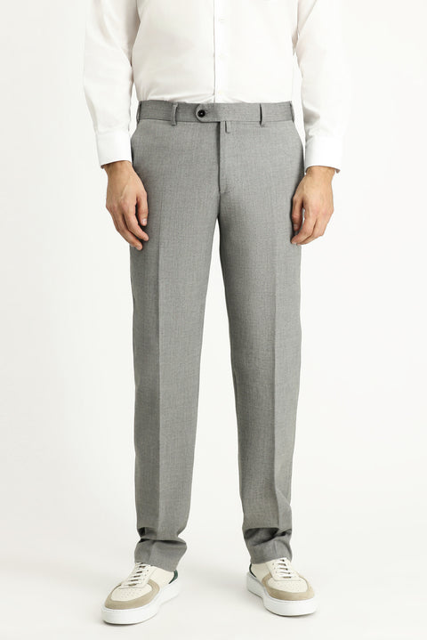 Medium Gray 7 Drop Slim Fit Suit