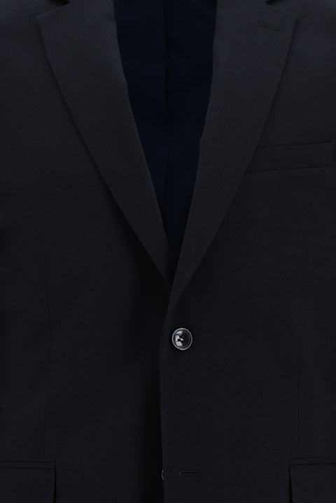 Dark Navy 6 Drop Regular Fit Standard Cut Wool Suit