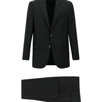 Dark Anthracite 4-Drop Relaxed Fit Wool Suit