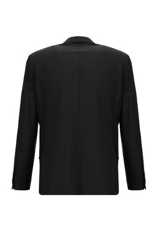  Koyu Antrasit 4 Drop Relaxed Fit Rahat Kesim Yünlü Takım Elbise