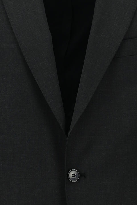 Dark Anthracite 4-Drop Relaxed Fit Wool Suit