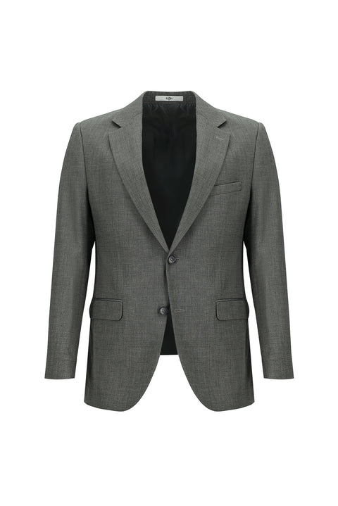 Açık Füme 7 Drop Slim Fit Dar Kesim Takım Elbise