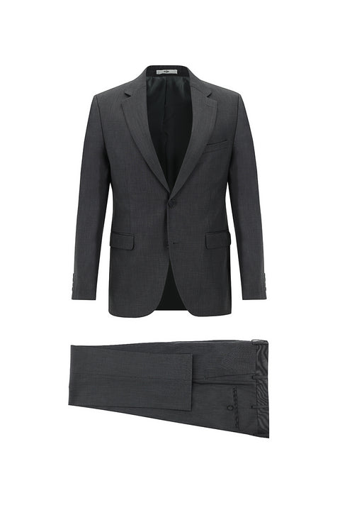 Medium Gray 6-Drop Regular Fit Standard Cut Suit
