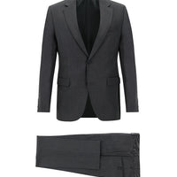 Medium Gray 7 Drop Slim Fit Suit