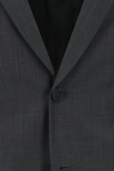 Medium Gray 4-Drop Relaxed Fit Suit