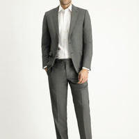 Light Gray 6-Drop Regular Fit Standard Cut Suit