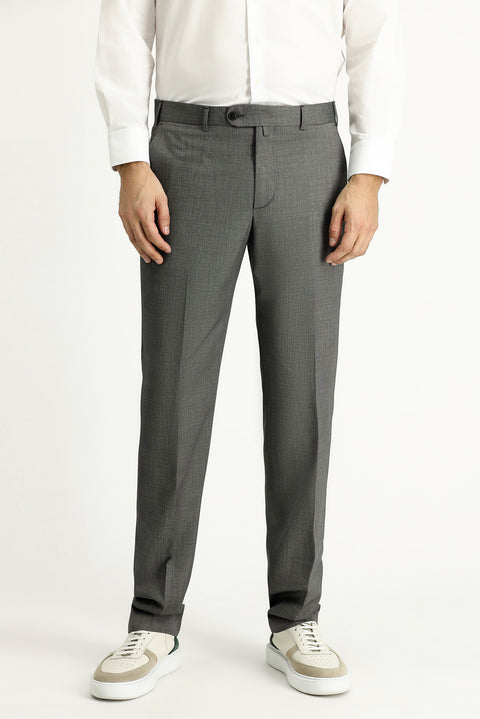 Light Gray 6-Drop Regular Fit Standard Cut Suit