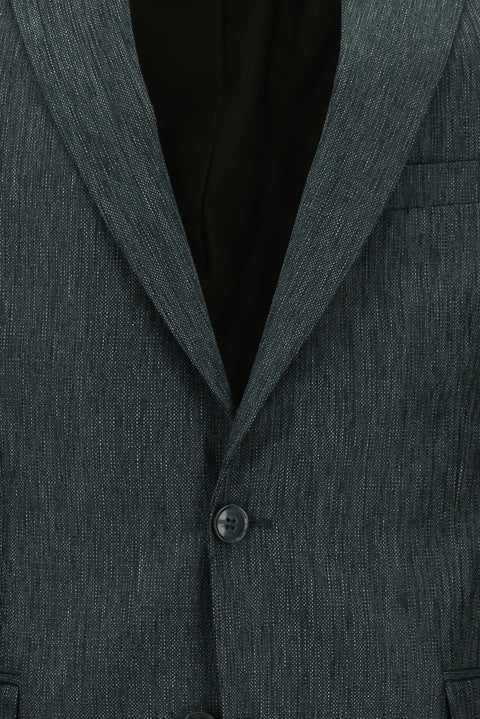 Black 7 Drop Slim Fit Narrow Cut Combination Suit