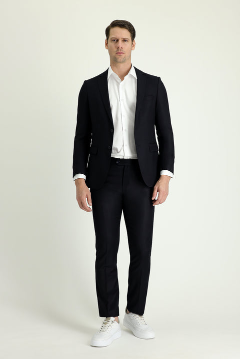 Dark Navy 6 Drop Regular Fit Standard Cut Suit