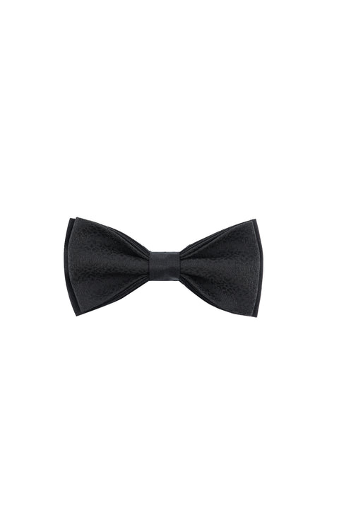 Siyah 7 Drop Slim Fit Dar Kesim Mono Yaka Yelekli Smokin & Damatlık
