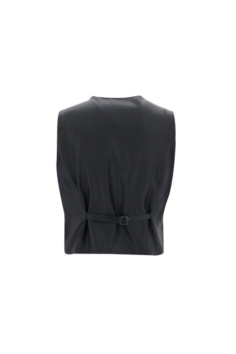 Black 7 Drop Slim Fit Narrow Cut Shawl Collar Vest Tuxedo & Groom Suit