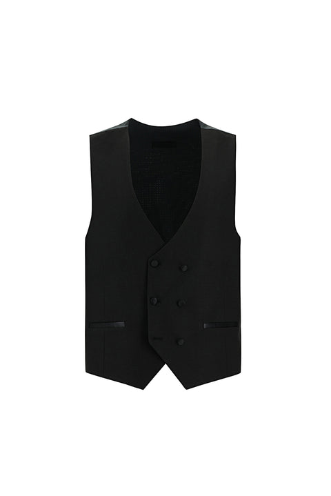 Black 7 Drop Slim Fit Tuxedo & Groom Suit