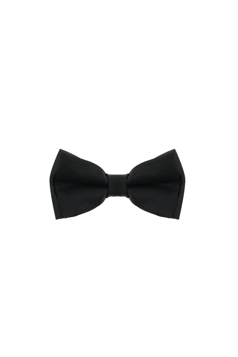 Siyah 7 Drop Slim Fit Dar Kesim Sivri Yaka Yelekli Smokin & Damatlık