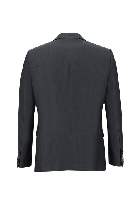 Dark Anthracite 6 Drop Regular Fit Standard Cut Patterned Suit