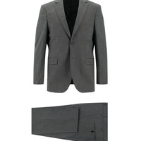 Medium Grey 6 Drop Regular Fit Standard Cut Eyelet Suit