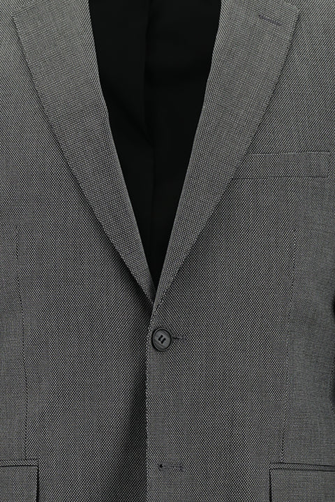 Medium Grey 6 Drop Regular Fit Standard Cut Eyelet Suit