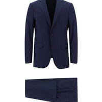 Medium Navy 6 Drop Regular Fit Standard Cut Wool Suit
