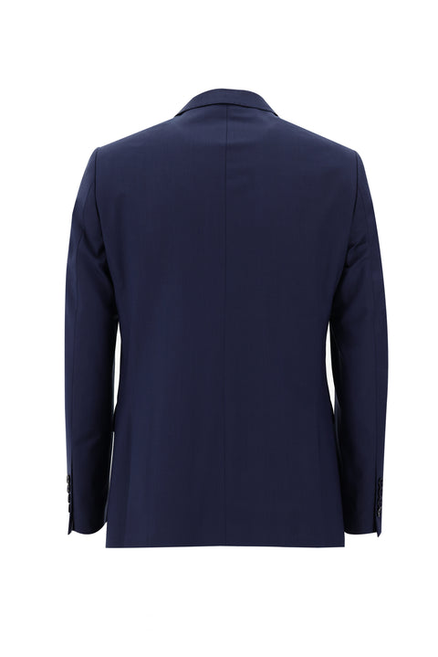 Medium Navy 6 Drop Regular Fit Standard Cut Wool Suit