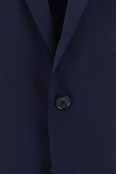 Medium Navy 6 Drop Regular Fit Standard Cut Wool Suit