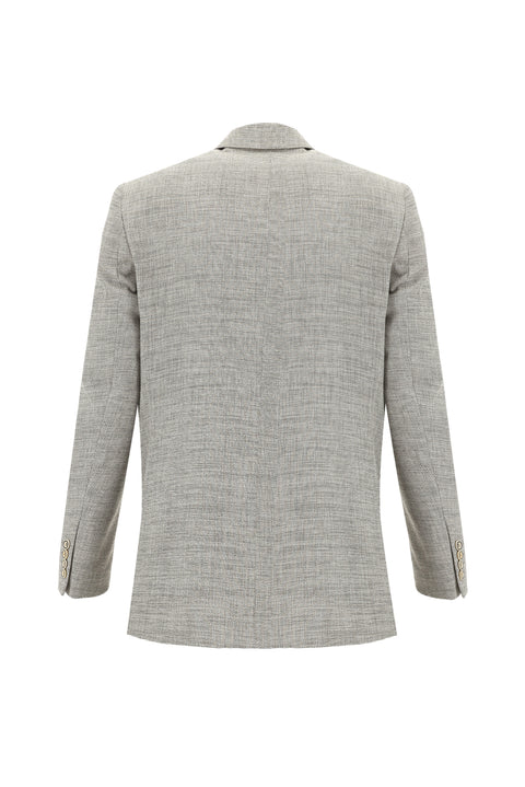 Light Beige 6 Drop Regular Fit Standard Cut Jacket