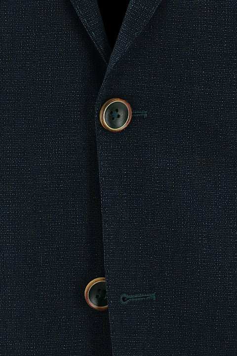 Petrol Green 4 Drop Relaxed Fit Classic Jacket