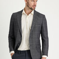 Medium Anthracite 6 Drop Regular Fit Standard Cut Jacket
