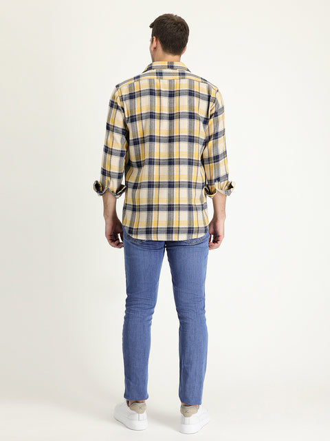 Light Blue Slim Fit Stretch Denim Jeans