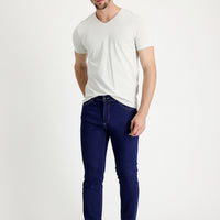 Dark Navy Slim Fit Stretch Denim Pants