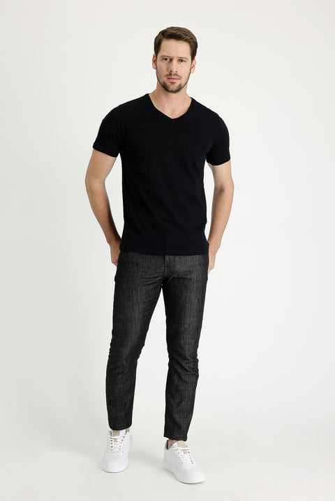 Black Slim Fit Skinny Stretch Denim Jeans