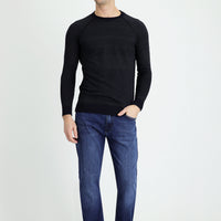 Dark Blue Slim Fit Stretch Denim Pants