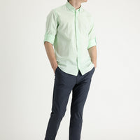 Medium Anthracite Slim Fit Stretch Canvas / Chino Trousers